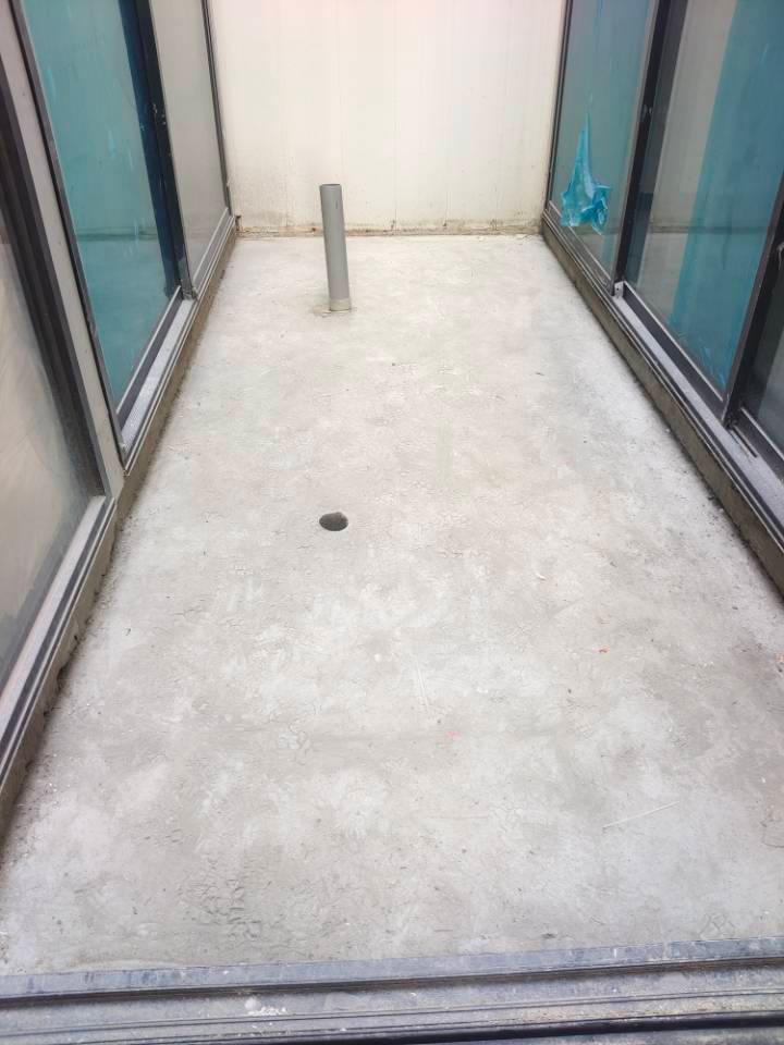 Alfresco waterproofing job in Clayton